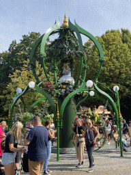 Actor at the Ton van de Ven Square at the Marerijk kingdom, during the Summer Efteling