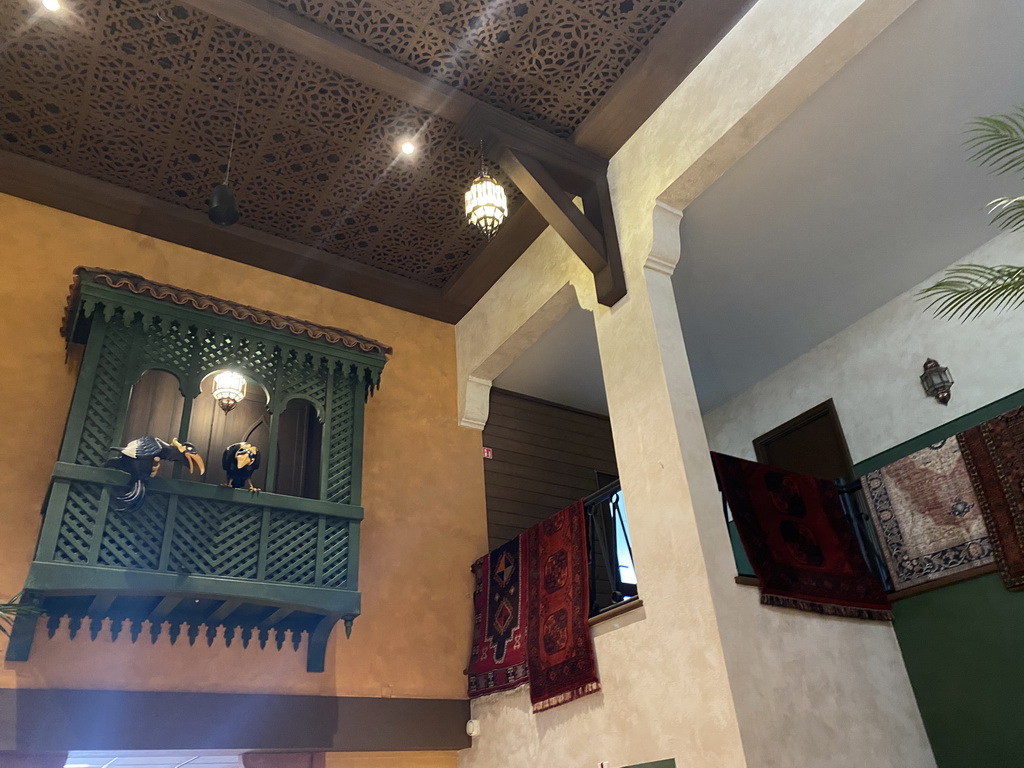 Interior of the Kashba restaurant at the Reizenrijk kingdom