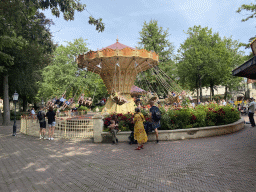 The Grote Zweefmolen carousel at the Anton Pieck Plein square at the Marerijk kingdom