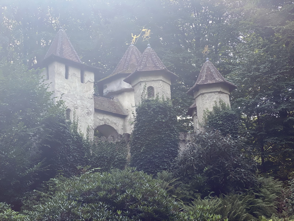 The Castle of Sleeping Beauty at the Sleeping Beauty attraction at the Fairytale Forest at the Marerijk kingdom