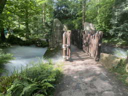 Bridge at the waiting line for the Fabula attraction at the Anderrijk kingdom