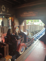 Car at the main building of the Max & Moritz attraction at the Anderrijk kingdom