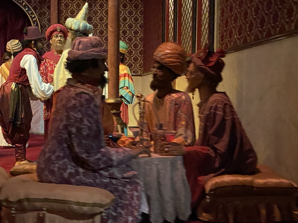 The Throne Room scene at the Fata Morgana attraction at the Anderrijk kingdom