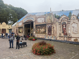 Front of the Stoomcarrousel attraction at the Carrouselplein square at the Marerijk kingdom