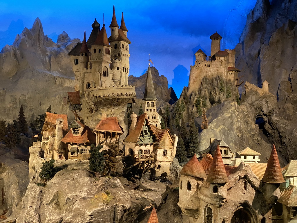 Miniature world at the Diorama attraction at the Marerijk kingdom