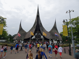 Front of the House of the Five Senses, the entrance to the Efteling theme park