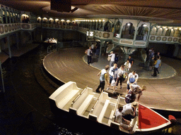 Starting point of the boat tour through the Fata Morgana attraction at the Anderrijk kingdom