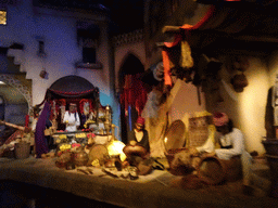 The Marketplace scene at the Fata Morgana attraction at the Anderrijk kingdom