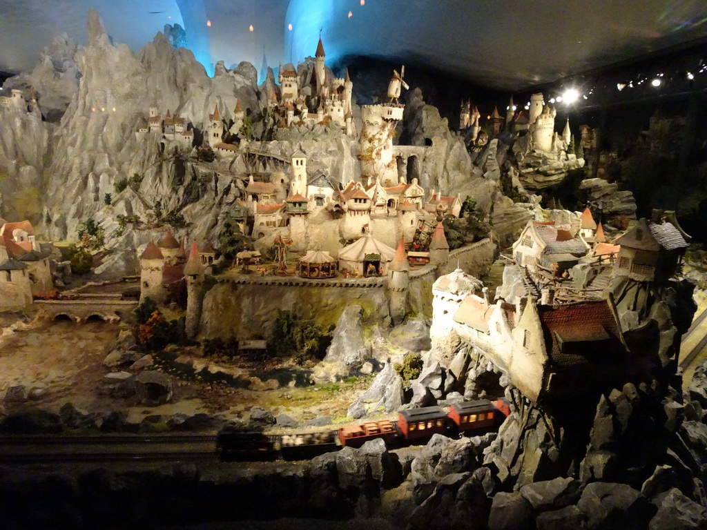 Miniature world at the Diorama attraction at the Marerijk kingdom