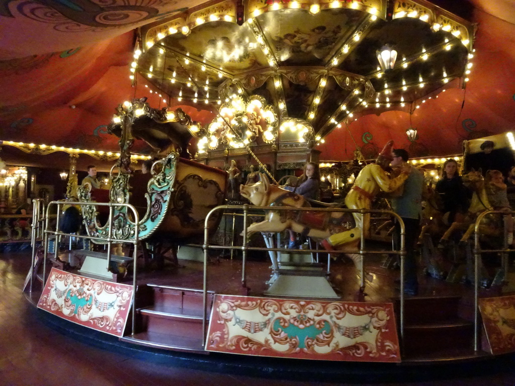 The Stoomcarrousel attraction at the Marerijk kingdom