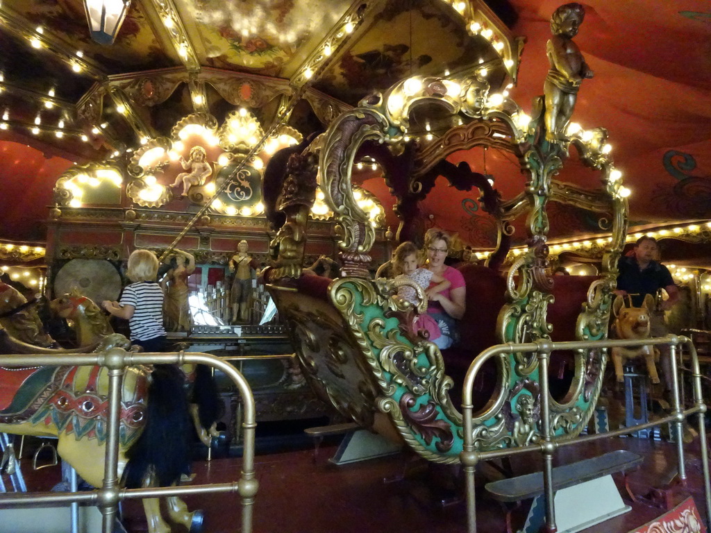 The Stoomcarrousel attraction at the Marerijk kingdom