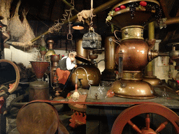 Interior of the Lal`s Brouwhuys building at the Laafland attraction at the Marerijk kingdom