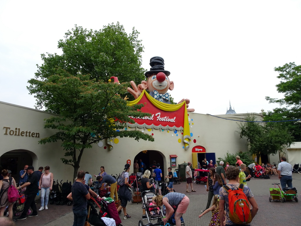 Front of the Carnaval Festival attraction at the Reizenrijk kingdom