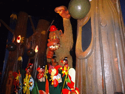 African scene at the Carnaval Festival attraction at the Reizenrijk kingdom