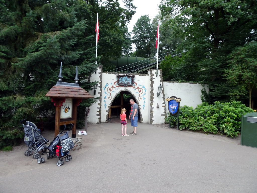 Front of the Bob attraction at the Anderrijk kingdom