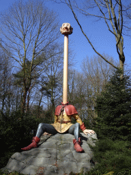 Langnek at the Six Servants attraction at the Fairytale Forest at the Marerijk kingdom