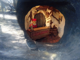 Interior of a tree house at the Gnome Village attraction at the Fairytale Forest at the Marerijk kingdom