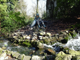 Sleeping guard at the Sleeping Beauty attraction at the Fairytale Forest at the Marerijk kingdom