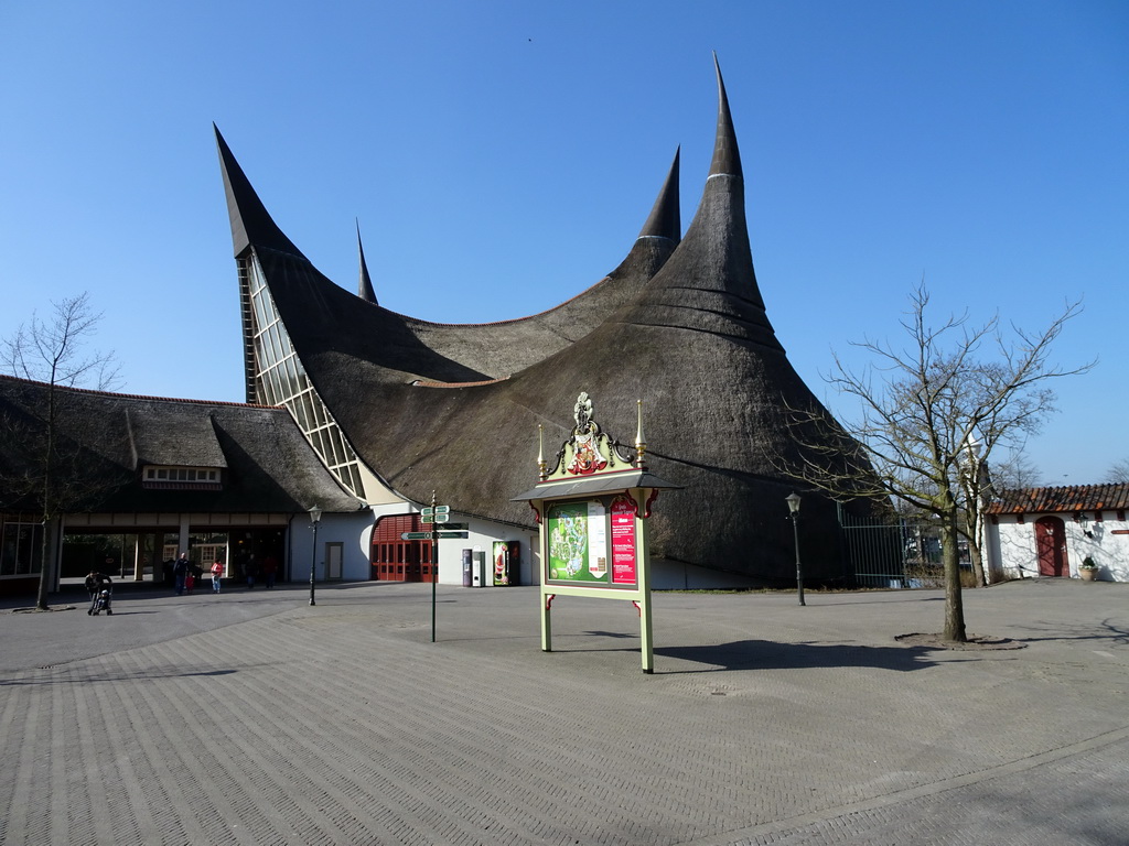 The House of the Five Senses, the entrance to the Efteling theme park