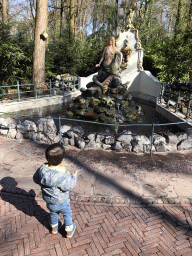 Max at the Little Mermaid attraction at the Fairytale Forest at the Marerijk kingdom