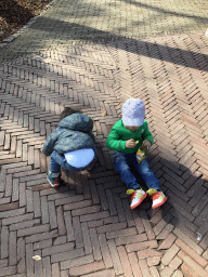 Max and his friend at the Fairytale Forest at the Marerijk kingdom