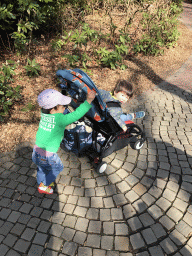 Max and his friend at the Fairytale Forest at the Marerijk kingdom