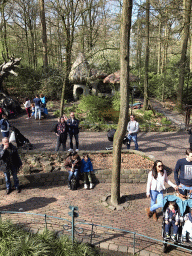 View from a house at the Gnome Village attraction at the Fairytale Forest at the Marerijk kingdom