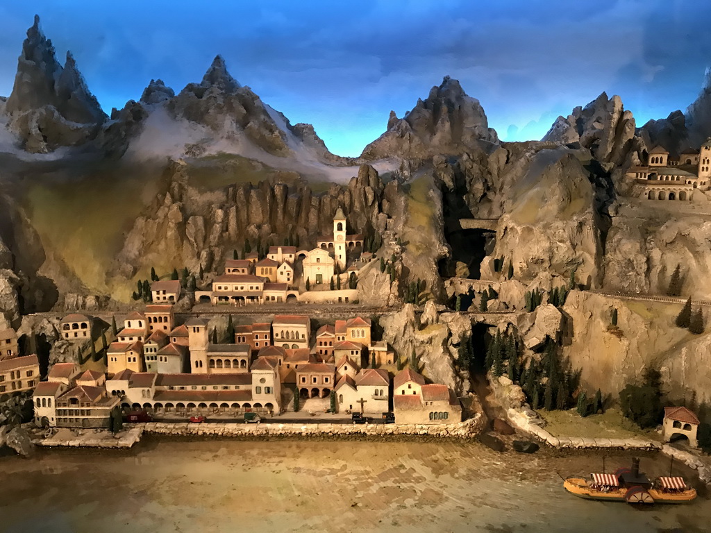 Miniature world at the Diorama attraction at the Marerijk kingdom