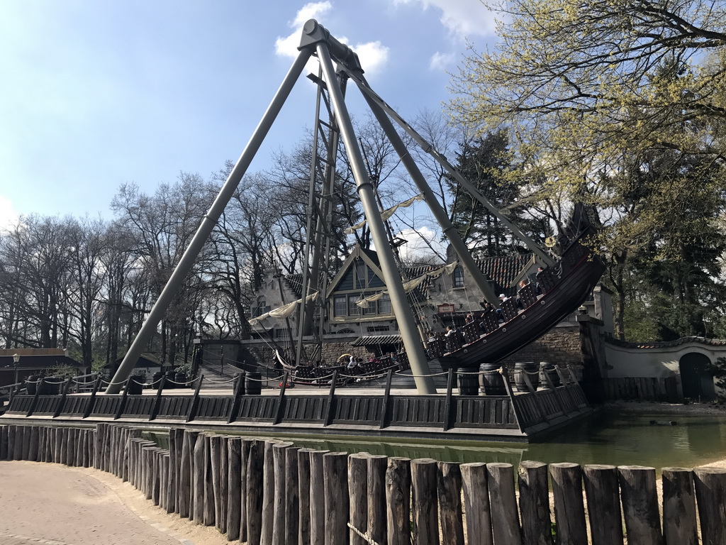 The Halve Maen attraction at the Ruigrijk kingdom