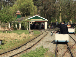 Our friends at the Kinderspoor attraction at the Ruigrijk kingdom