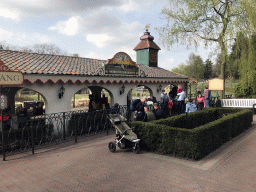 Front of the Kinderspoor attraction at the Ruigrijk kingdom