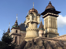 The Symbolica attraction at the Fantasierijk kingdom, under construction