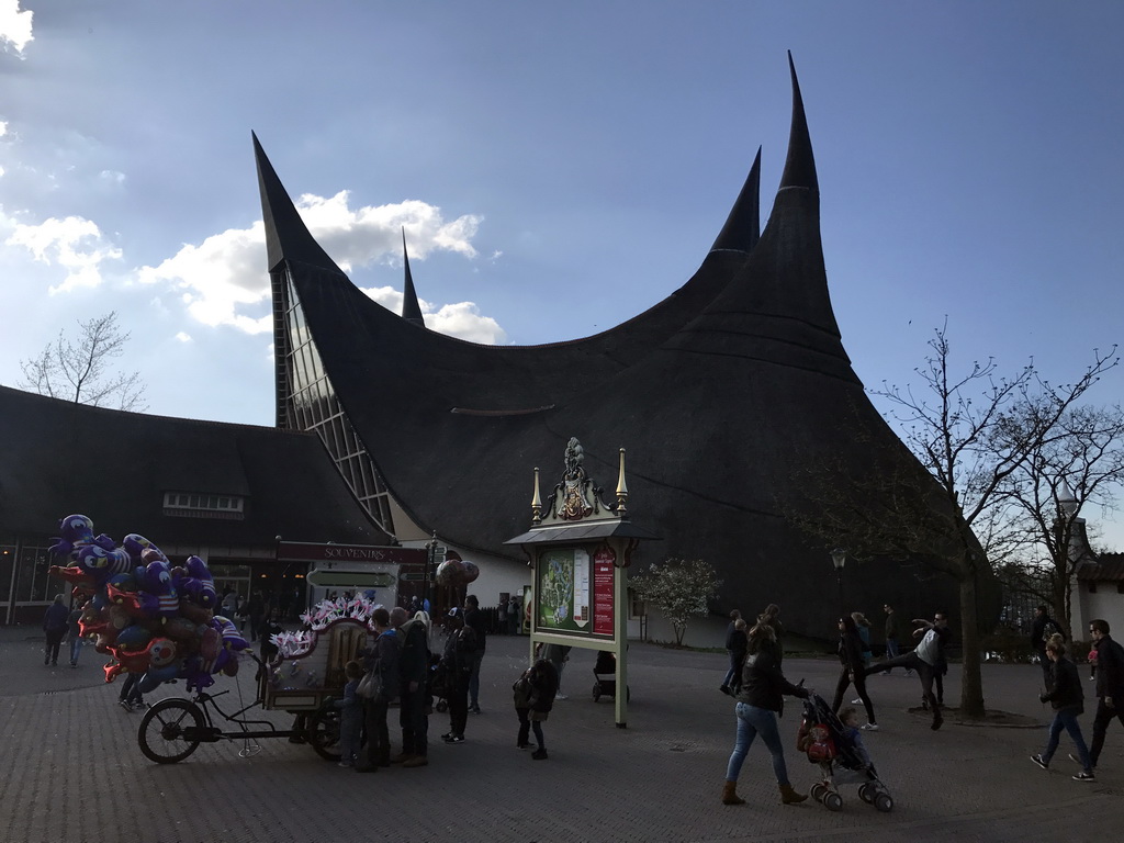 The House of the Five Senses, the entrance to the Efteling theme park