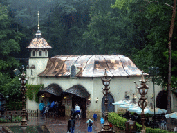 Southeast side of the Polles Keuken restaurant at the Fantasierijk kingdom, viewed from the front of the Symbolica attraction