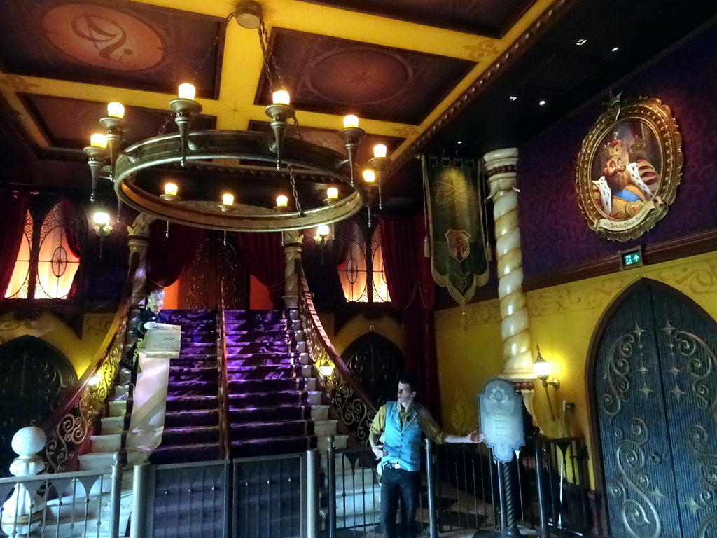 Lobby of the Symbolica attraction at the Fantasierijk kingdom