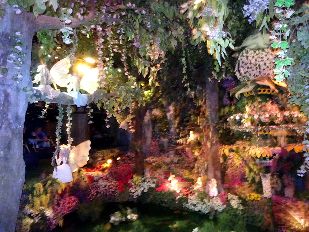 The Fairy Garden in the Droomvlucht attraction at the Marerijk kingdom