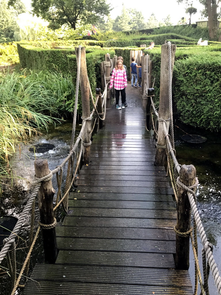Bridge at the Adventure Maze at the Reizenrijk kingdom