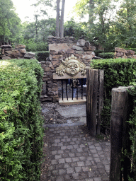 Small gate at the Adventure Maze at the Reizenrijk kingdom
