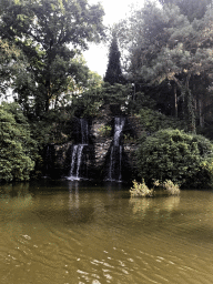 Waterfall at the Gondoletta attraction at the Reizenrijk kingdom