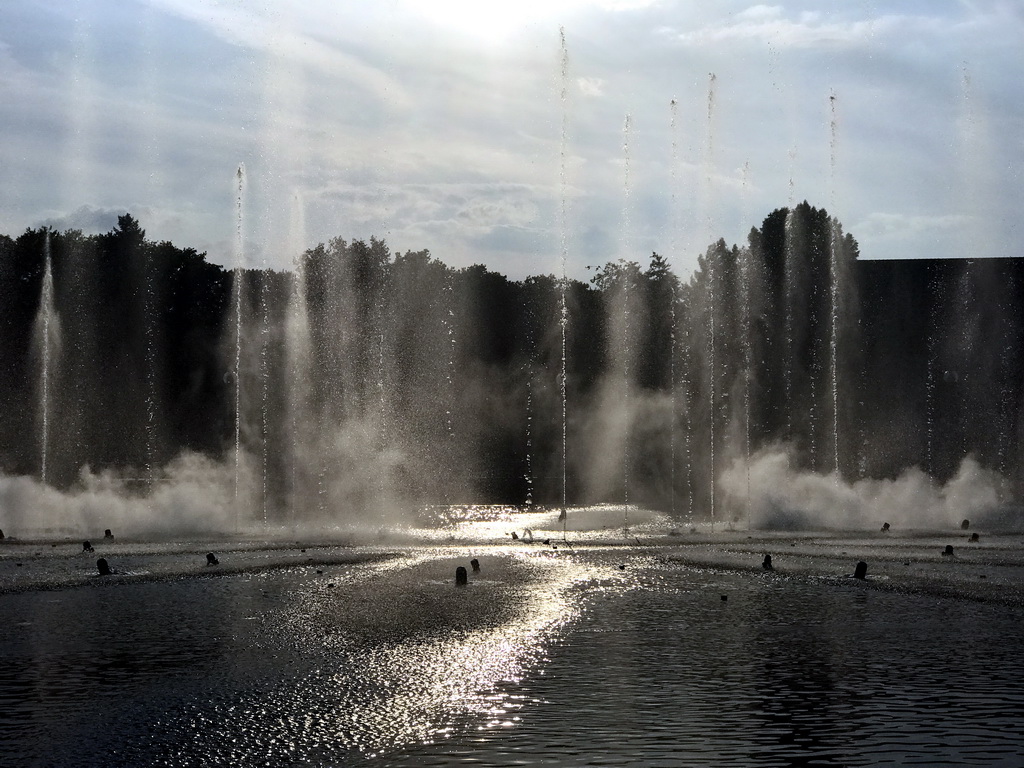 The Aquanura lake at the Fantasierijk kingdom, during the water show