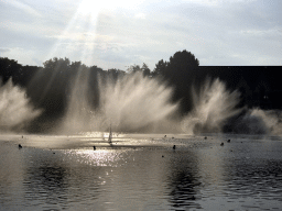 The Aquanura lake at the Fantasierijk kingdom, during the water show