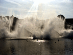 The Aquanura lake at the Fantasierijk kingdom, during the water show