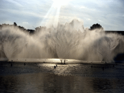 The Aquanura lake at the Fantasierijk kingdom, during the water show