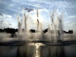 The Aquanura lake at the Fantasierijk kingdom, during the water show