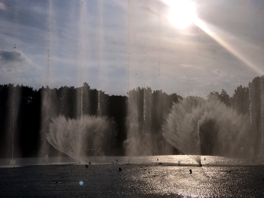 The Aquanura lake at the Fantasierijk kingdom, during the water show