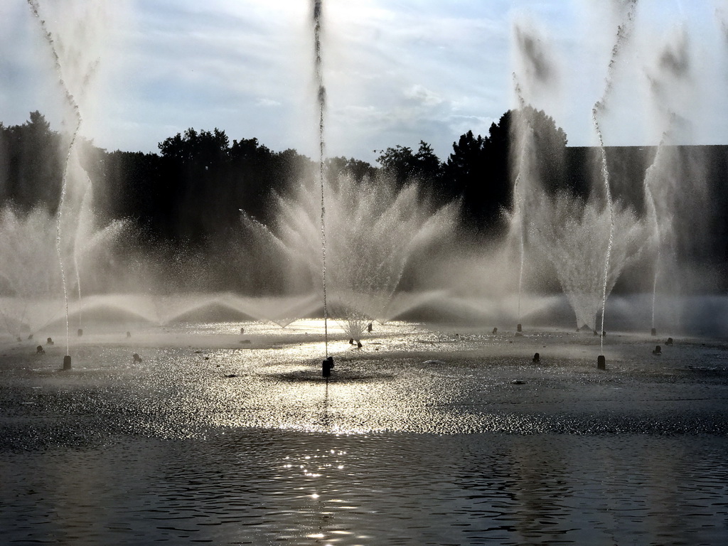 The Aquanura lake at the Fantasierijk kingdom, during the water show