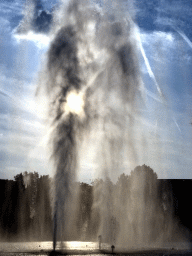 The Aquanura lake at the Fantasierijk kingdom, during the water show