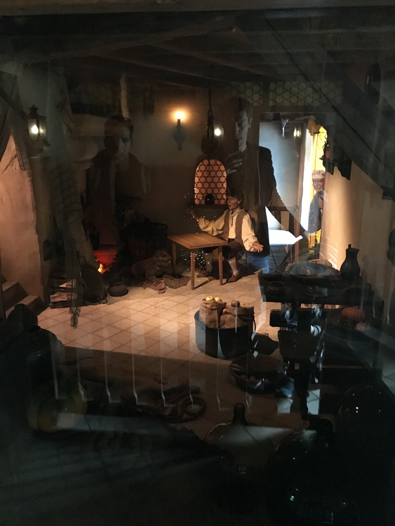 Interior of the Inn of the Wishing-Table, the Gold-Ass, and the Cudgel in the Sack attraction at the Fairytale Forest at the Marerijk kingdom