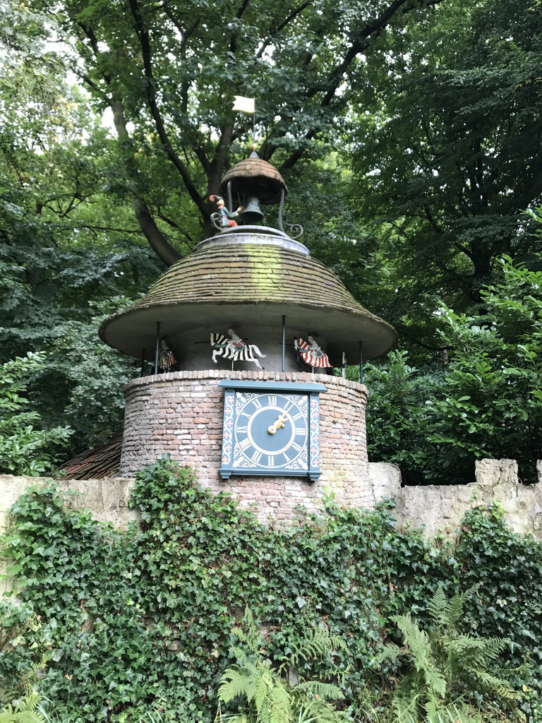 The Magical Clock attraction at the Fairytale Forest at the Marerijk kingdom