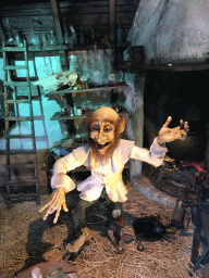 Rumpelstiltskin at the Rumpelstiltskin attraction at the Fairytale Forest at the Marerijk kingdom